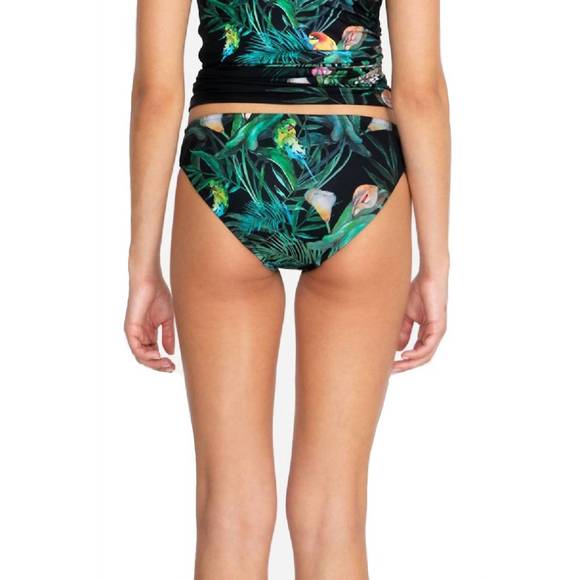 NEW JOHNNY WAS calla lily hipster bikini bottom in multi - Picture 2 of 2